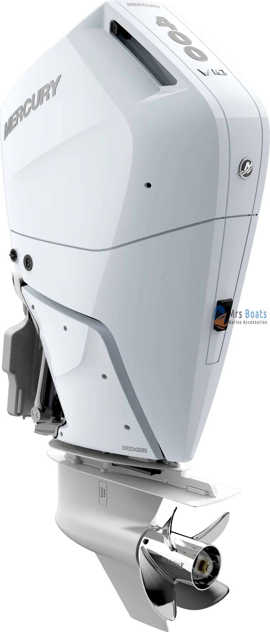 Mercury Verado 400HP Outboard Motor Mercury 400hp Verado White V10 Outboard Motor| 400CL - Image 1