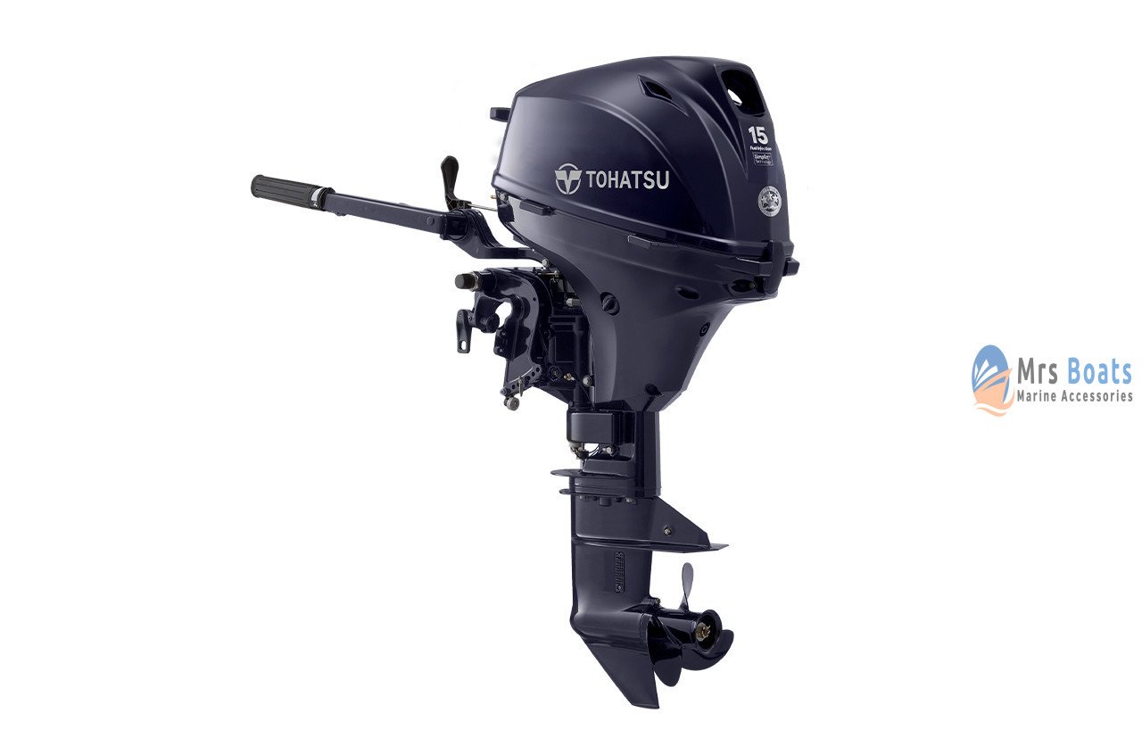 Tohatsu-15hp-Outboard-MFS15E-Tiller__72129.1712097886 Tohatsu 15hp Outboard | MFS15EEFS - Image 1
