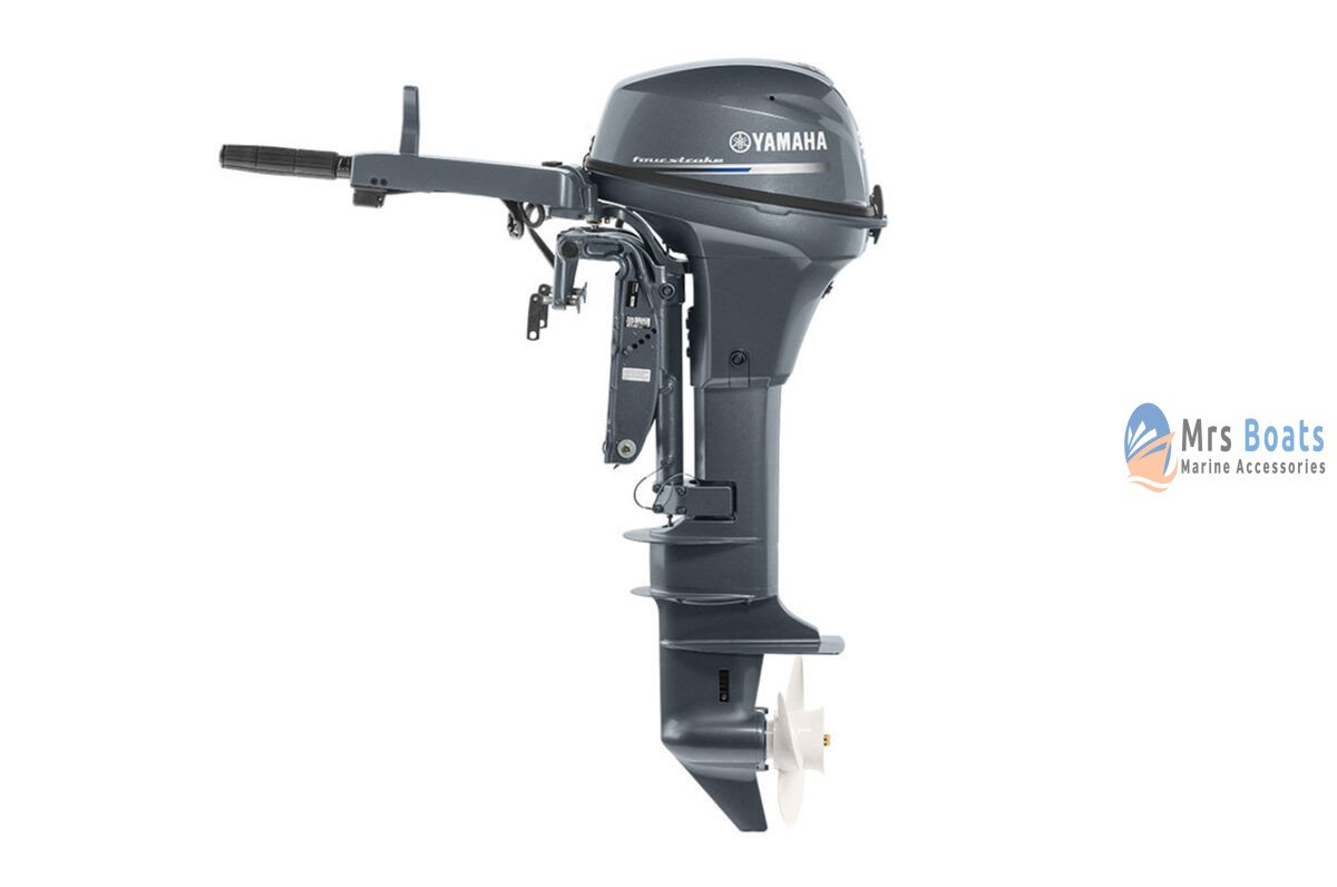 Yamaha 9.9hp High Thrust Four Stroke Outboard Motor T9.9XWHB 25" X-Long Shaft Tiller Electric Manual Start - Image 3