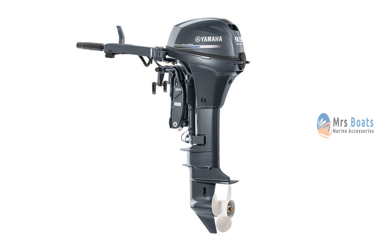 Yamaha 9.9hp High Thrust Four Stroke Outboard Motor T9.9LPHB 20" Long Shaft Tiller Electric Start Power Tilt - Image 1
