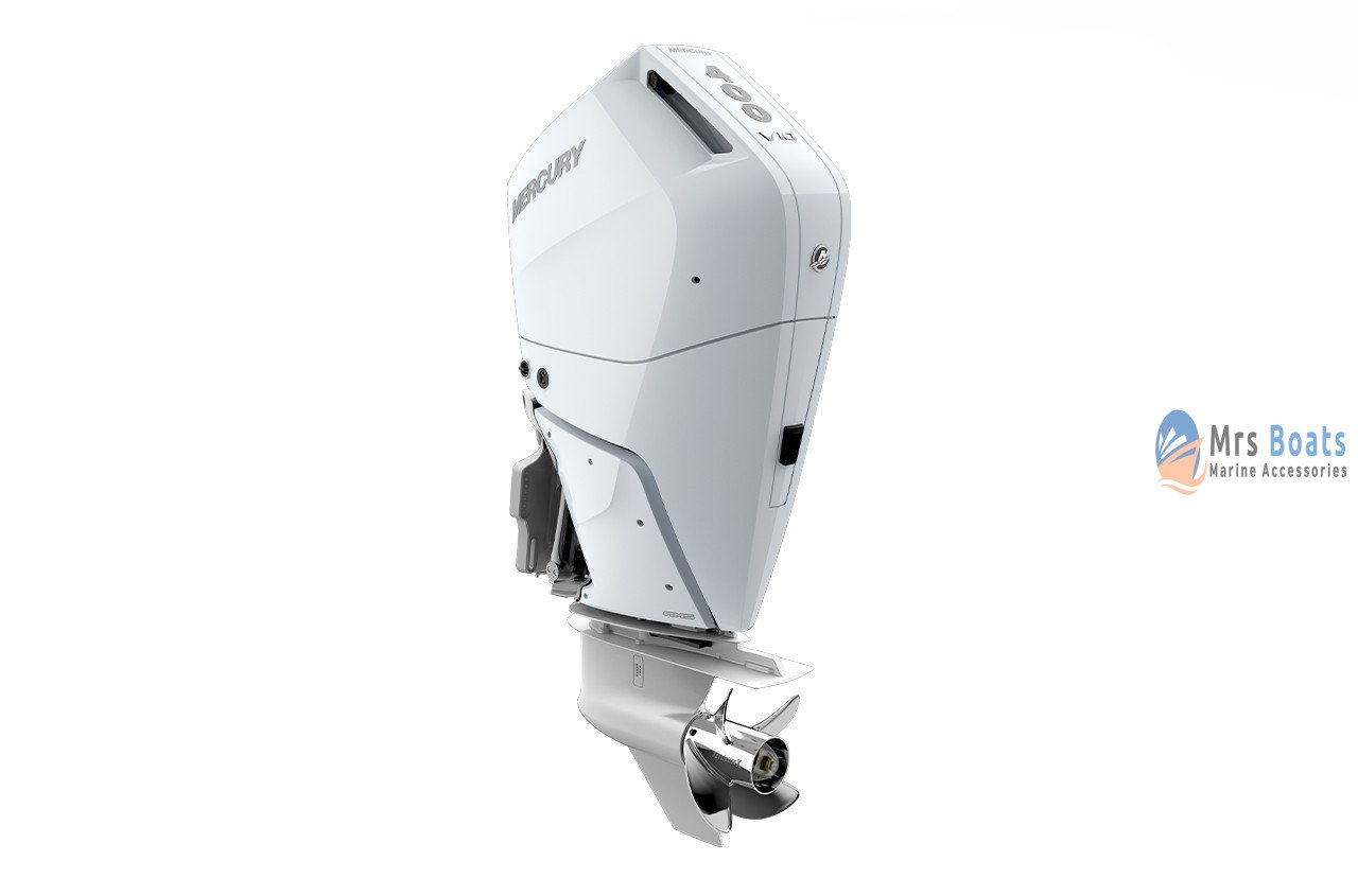 mercury-verado-v10-400hp-white-profile__02263.1679695976.1280.1280__49625.1679696190 Mercury 400hp Verado White V10 Outboard Motor 400XXXL - Image 1