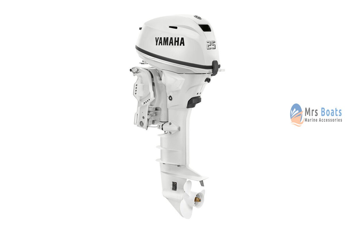 Yamaha 25hp High Thrust Outboard | T25XWTC2 | White - Image 1